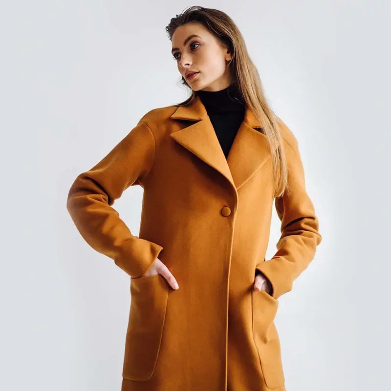 Orange coat